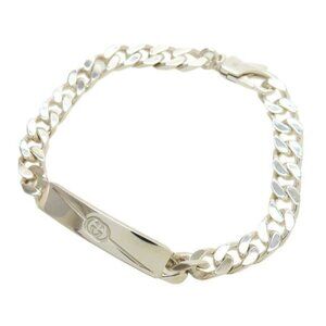 Gucci Diagonal Interlocking Bracelet Silver Comment
